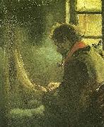 Peder Severin Kroyer en fransk fisker boder garn oil painting reproduction